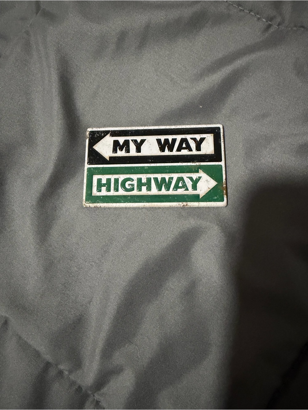 'My Way / Highway' magnet